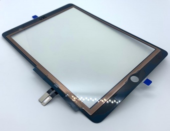 для iPad 6 (2018) (A1893 A1954) - сенсорное стекло (touchscreen) черное OEM